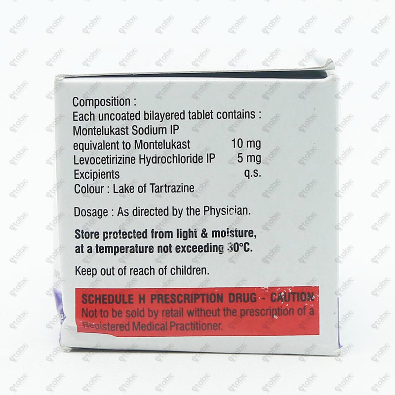 Nukast 10mg Tablet 10's