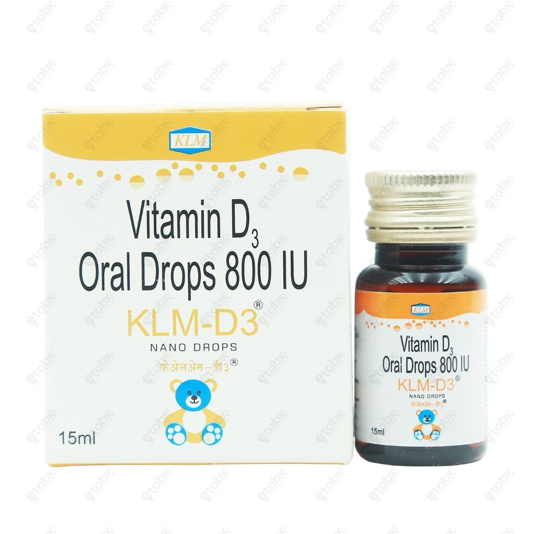 KLM D3 Nano Drops 15ml