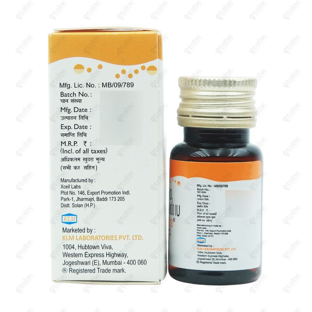 KLM D3 Nano Drops 15ml