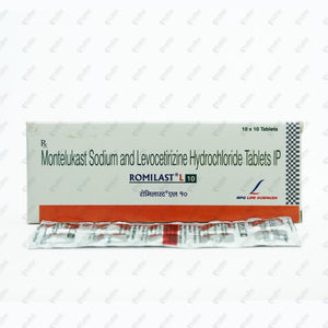 Romilast L 10mg Tablet 10's