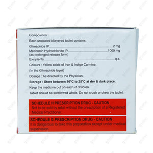 Glimisave M2 Forte Tablet 15's