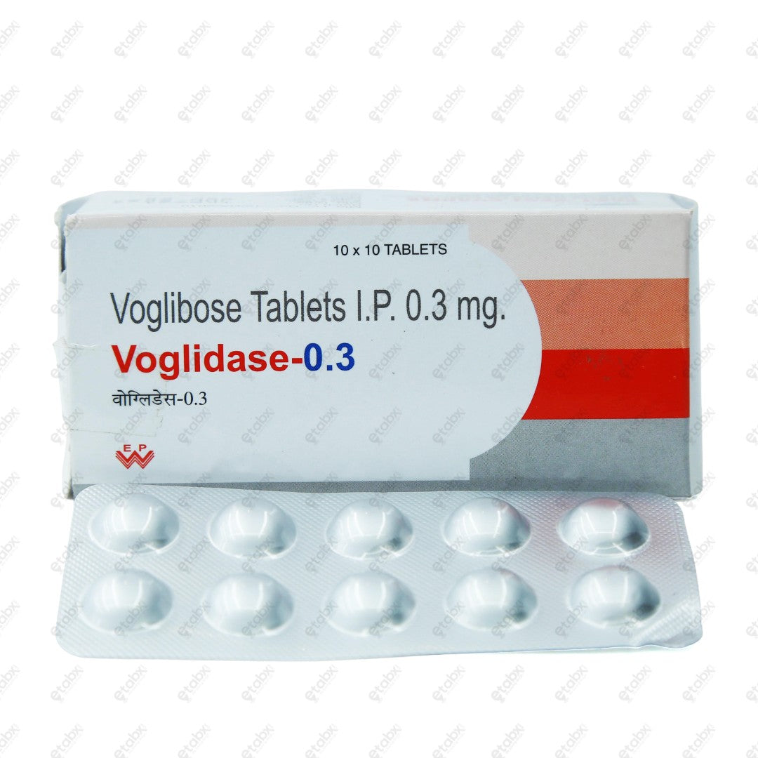 VOGLIDASE 0.3 Tablet 10's