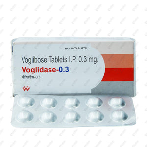 VOGLIDASE 0.3 Tablet 10's