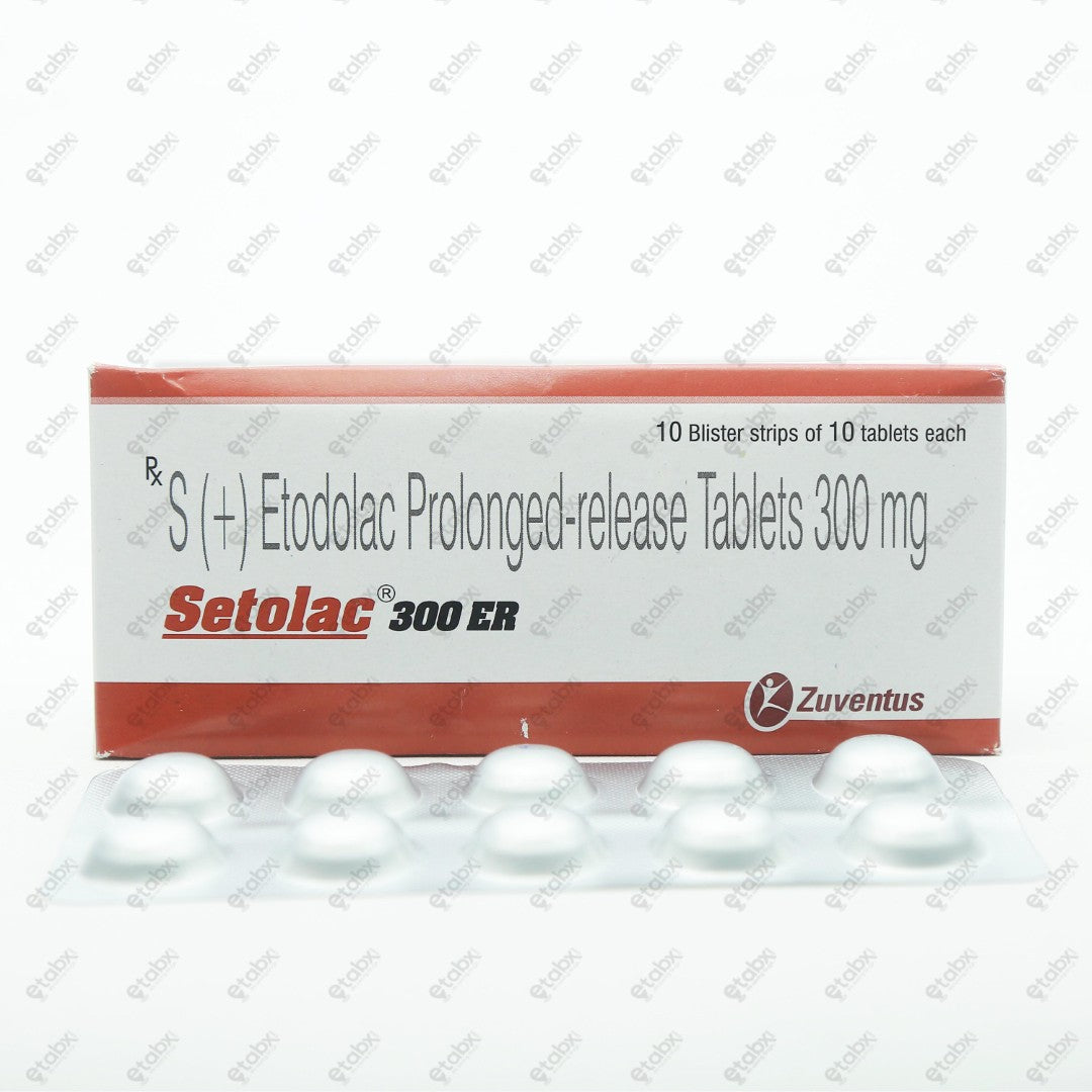 Setolac 300 ER Tablet 10's