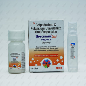 Spectratil CV 100mg Dry Syrup 30ml