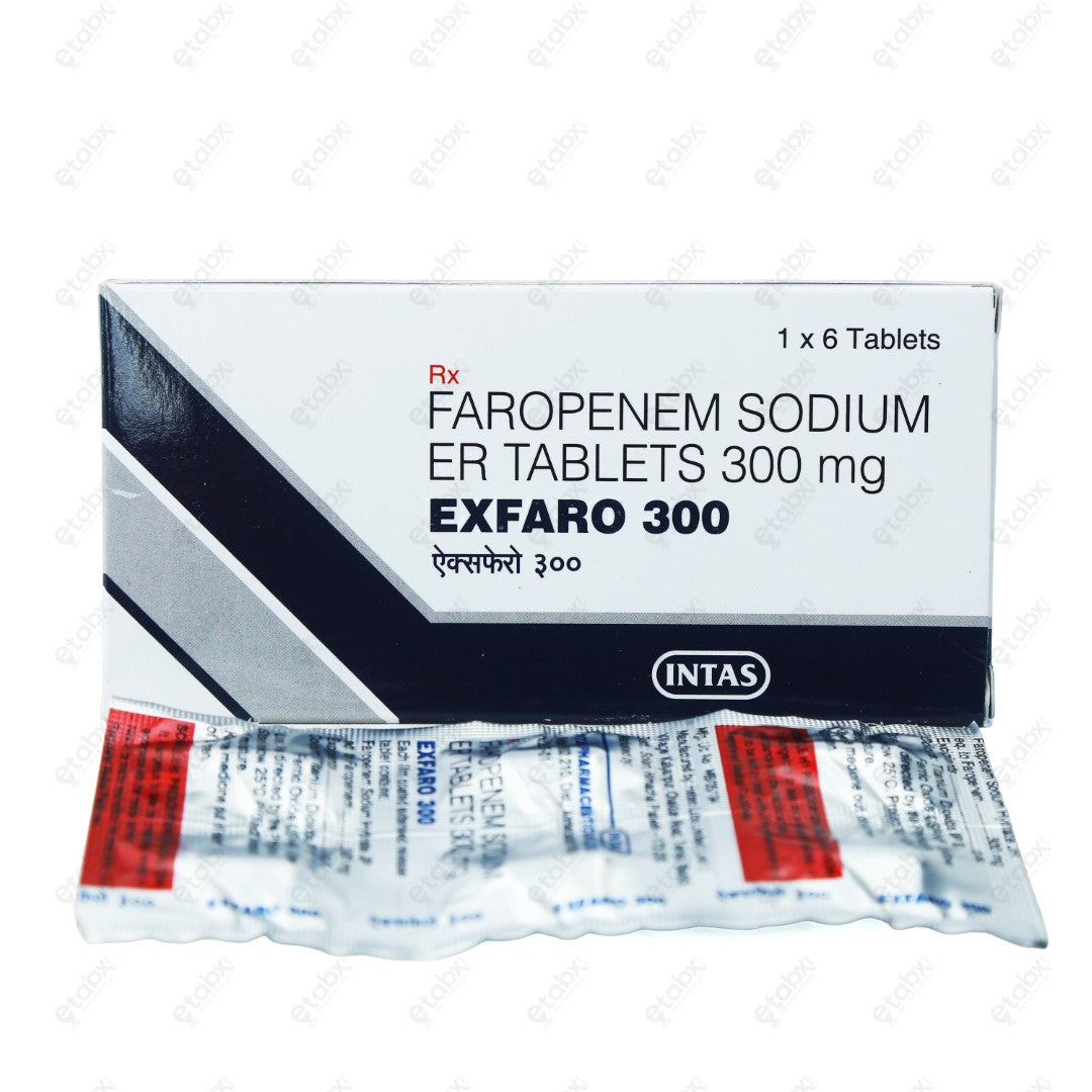 Exfaro 300mg Tablet 6's