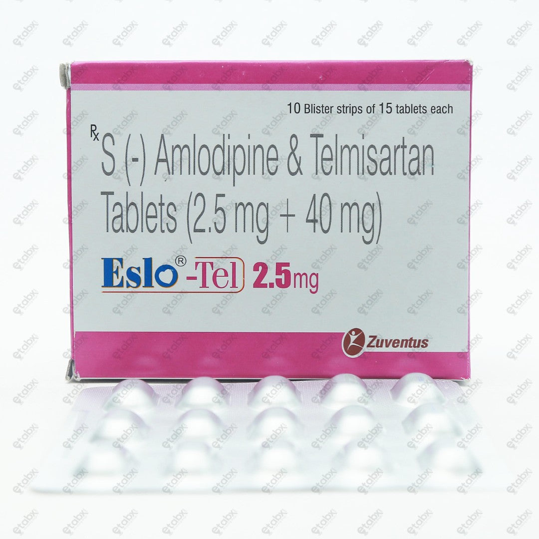 Eslo Tel 2.5mg Tablet 15's
