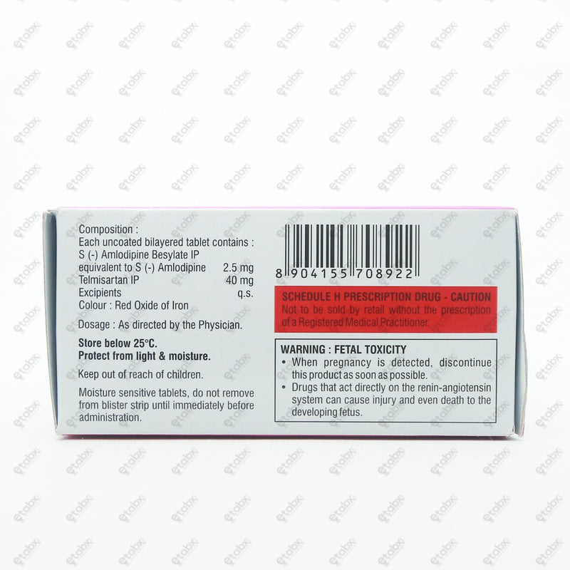 Eslo Tel 2.5mg Tablet 15's