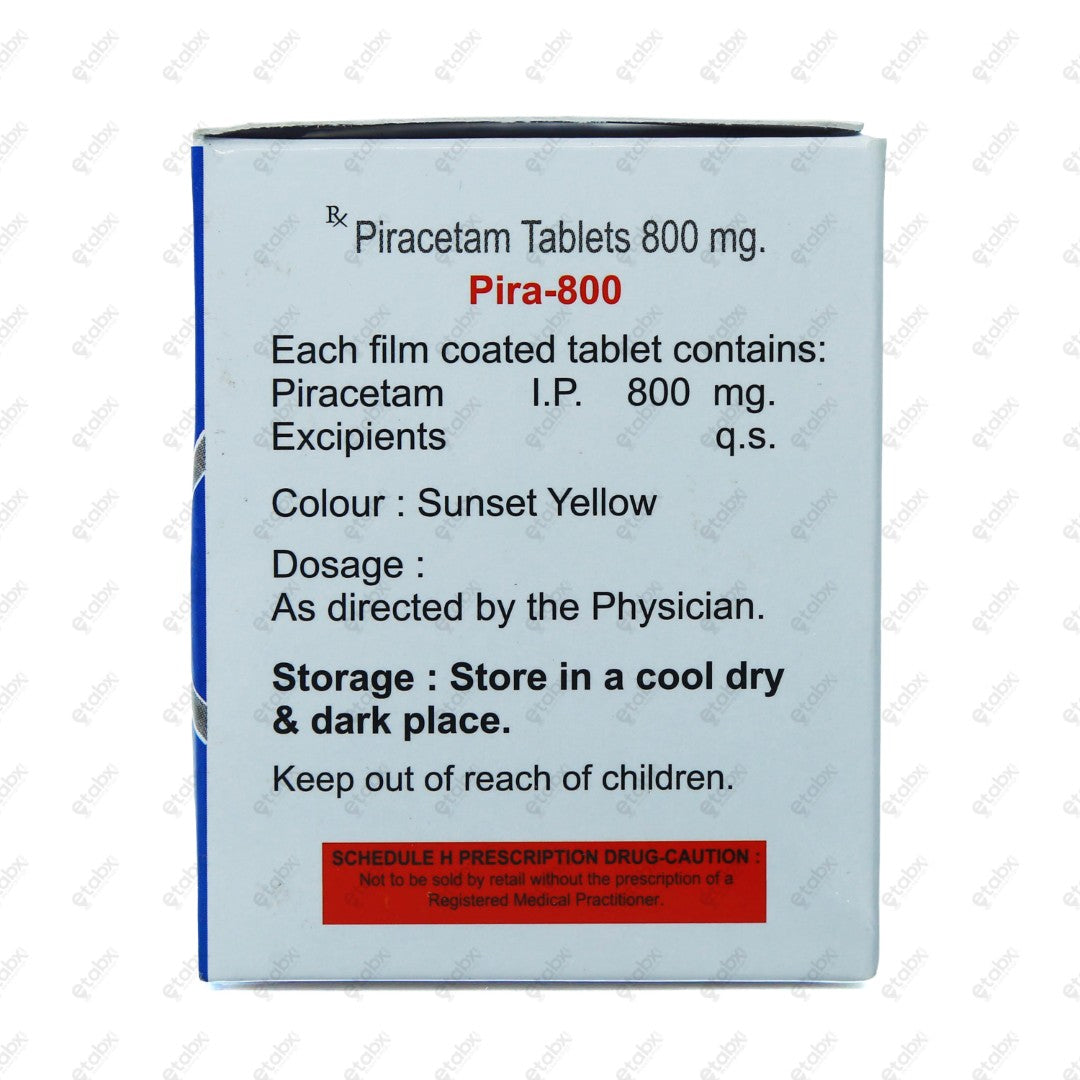 Pira 800 Tablets 10's