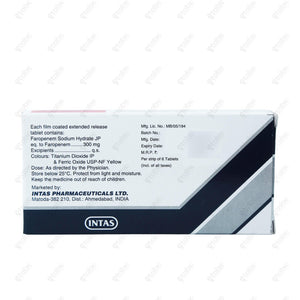 Exfaro 300mg Tablet 6's
