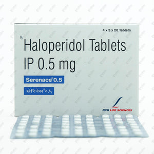 SERENACE 0.5MG Tablets 20's