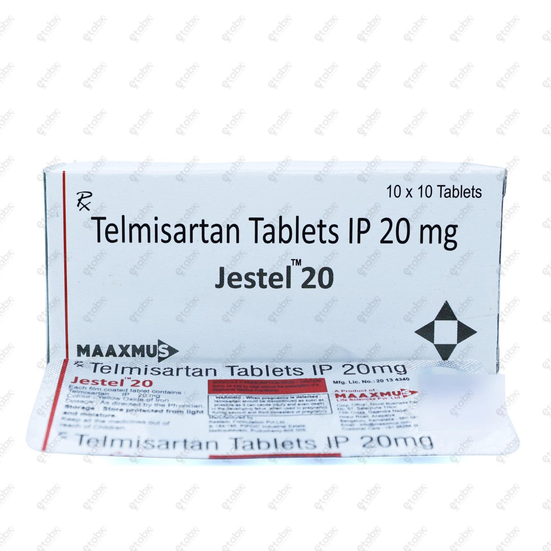 Jestel 20MG Tablet 10's
