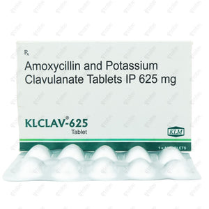 Klclav 625mg Tablets 10's