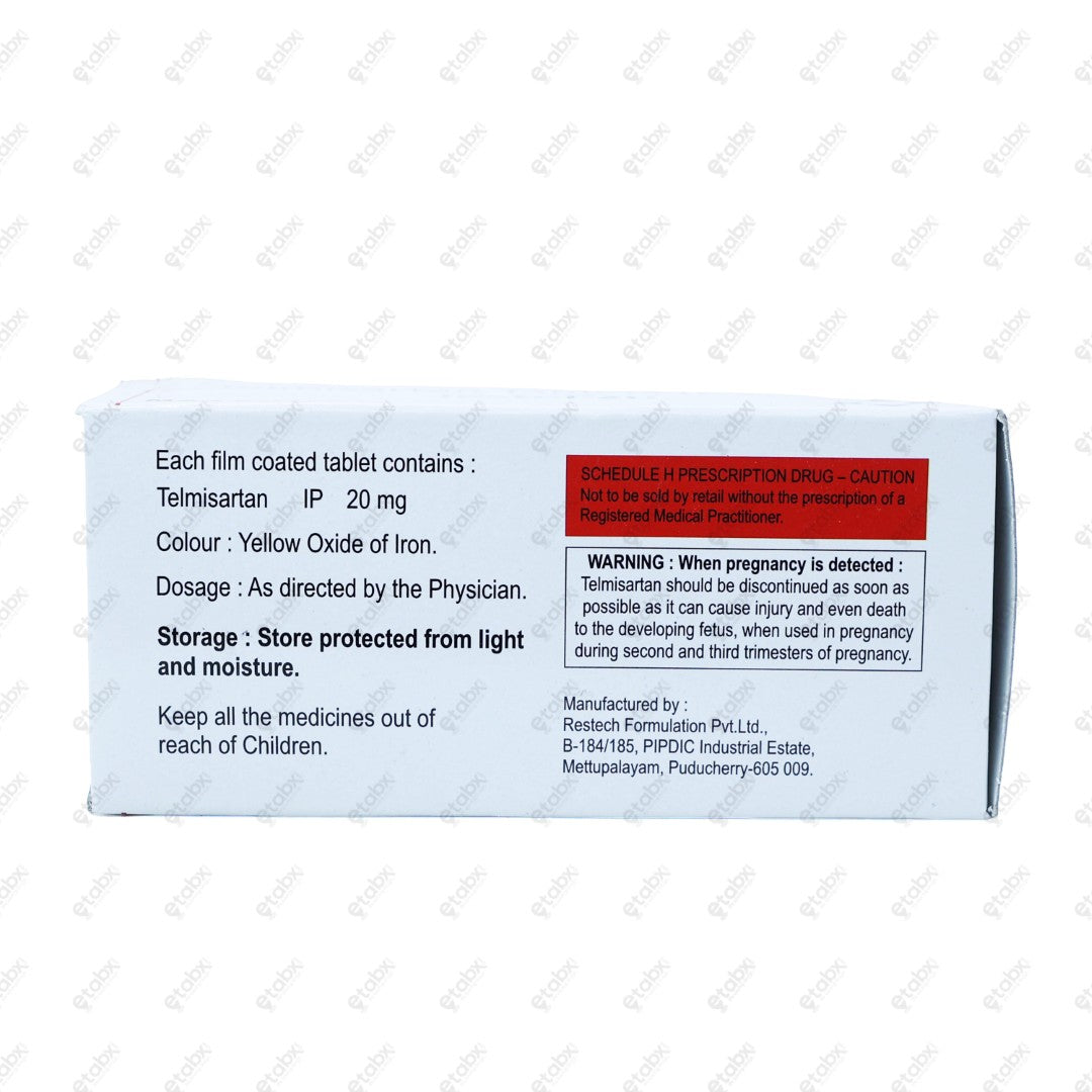 Jestel 20MG Tablet 10's