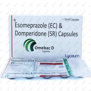 Omebac D Capsules 10's