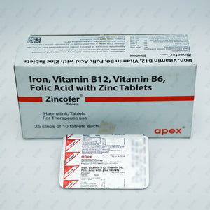 Zincofer Tablets 10's