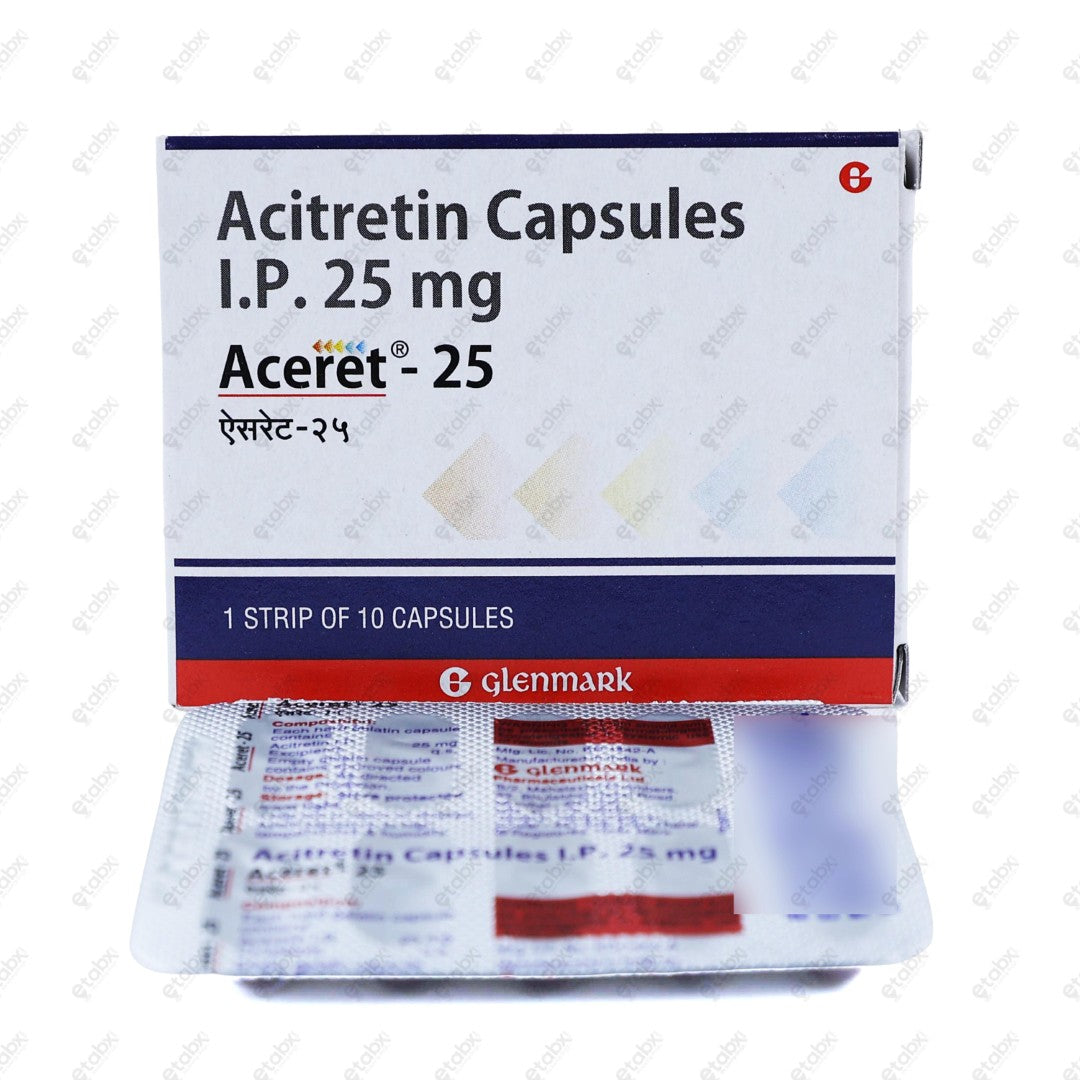 ACERET 25MG Capsule 10'S