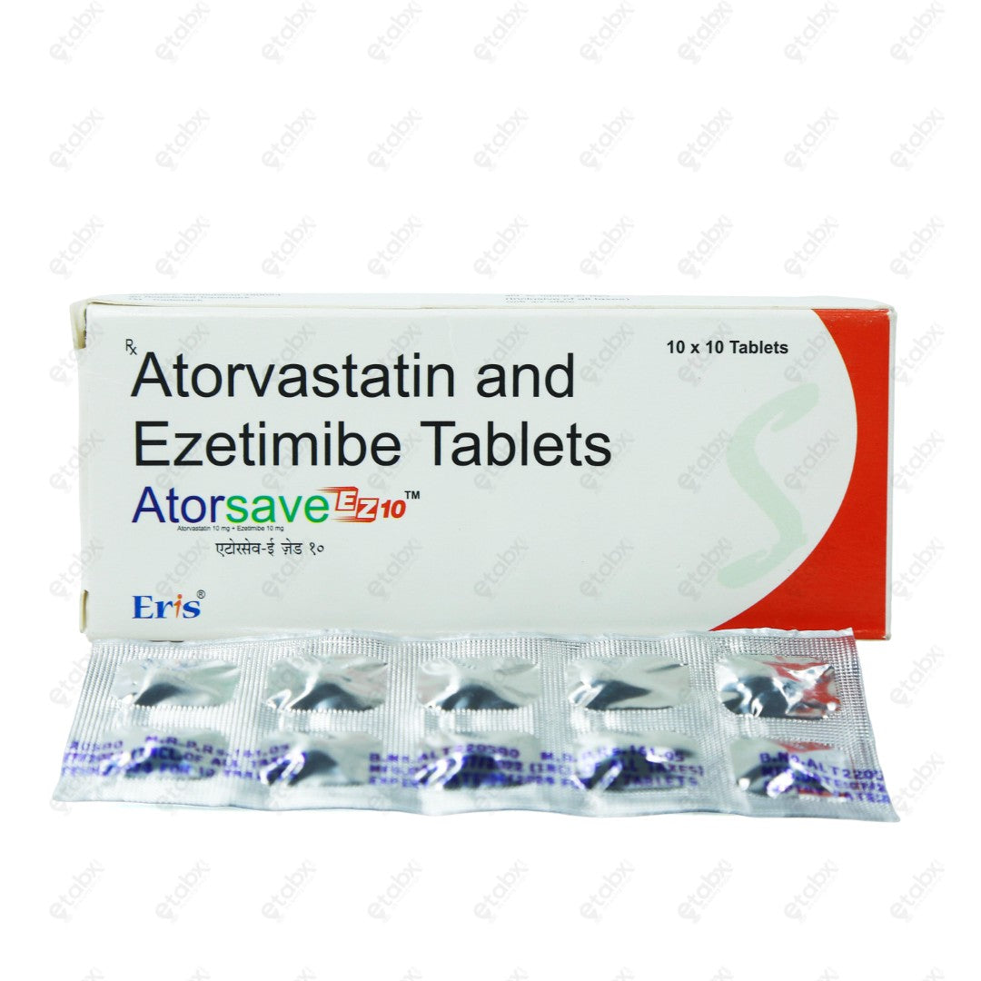 ATORSAVE EZ 10mg Tablet 10's