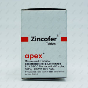 Zincofer Tablets 10's