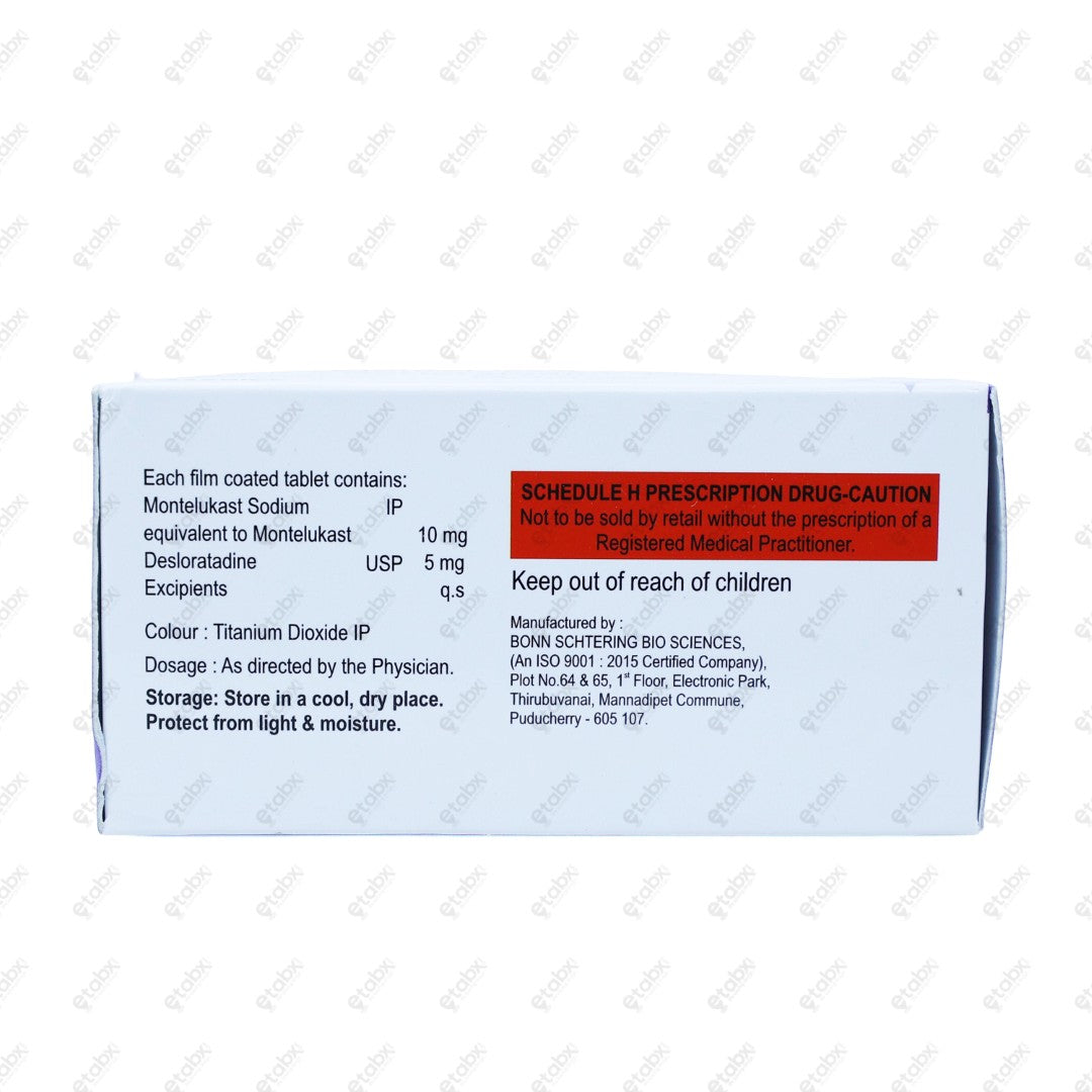 MONTRI DL Tablet 10'S