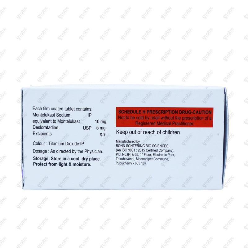 MONTRI DL Tablet 10'S