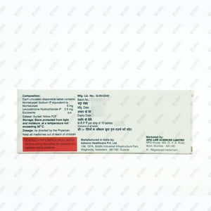 ROMILAST L 5mg Tablet 10's