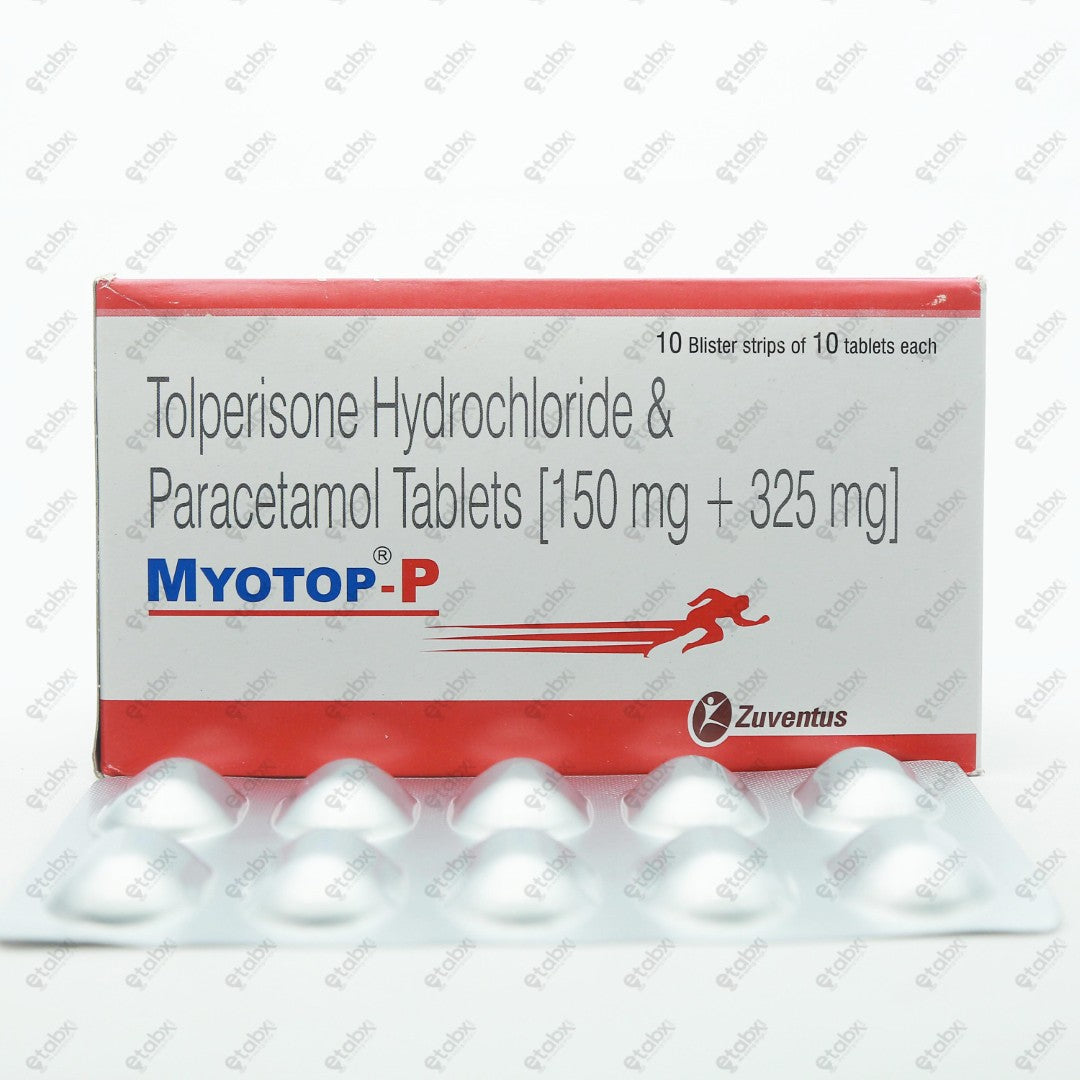 Myotop P Tablet 10's