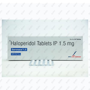 SERENACE 1.5mg Tablet 20