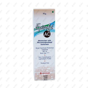 Episoft AC Sunscreen Cream SPF 30 75gm