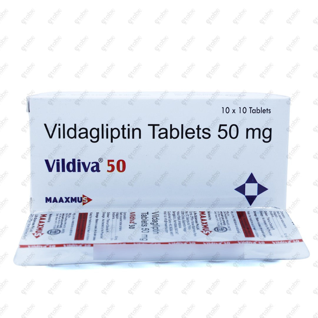 Vildiva 50mg Tablet 10's