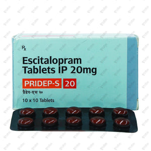 Pridep S 20mg Tablet 10's