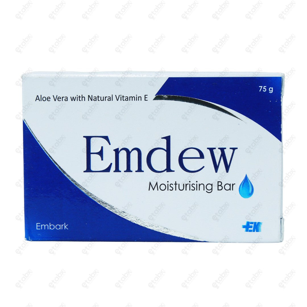 Emdew Bar 75GM Soothing Bath Soap