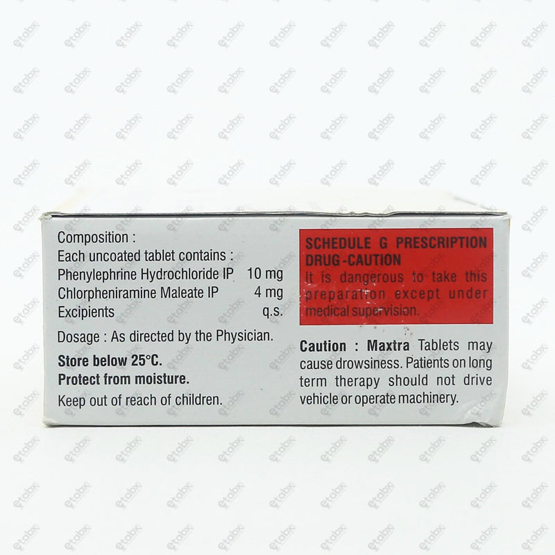 Maxtra Tablet 10's