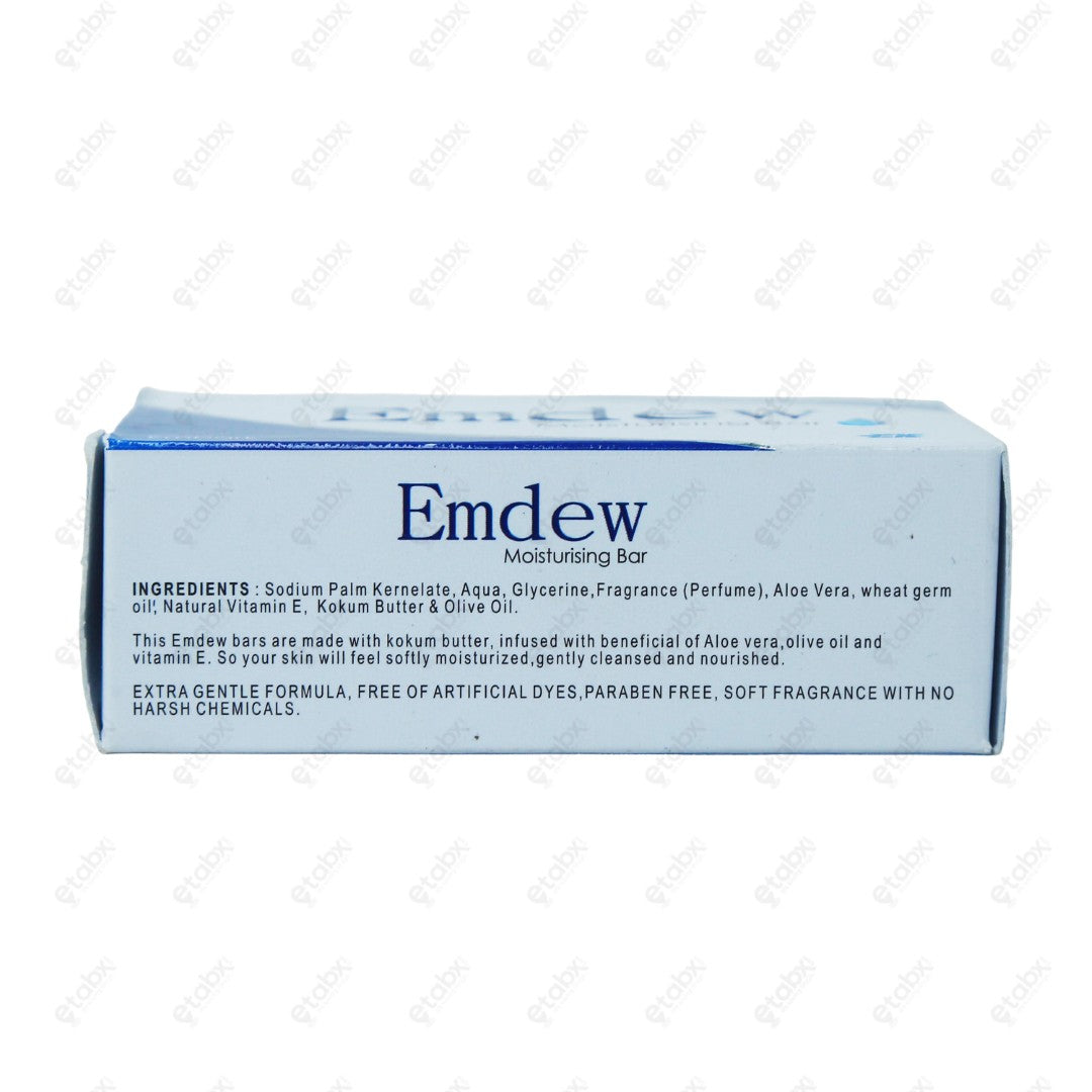 Emdew Bar 75GM Soothing Bath Soap