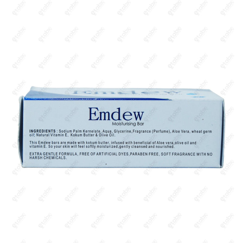 Emdew Bar 75GM Soothing Bath Soap