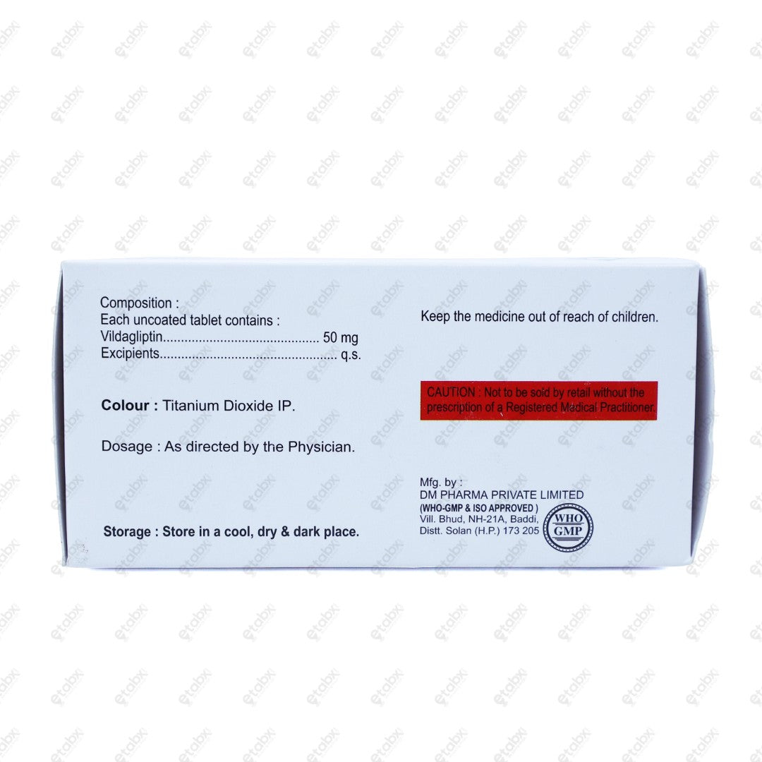 Vildiva 50mg Tablet 10's
