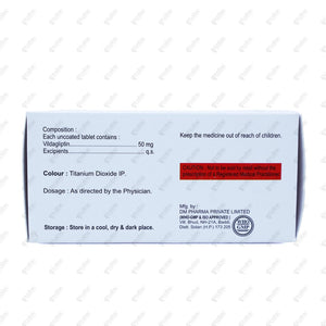 Vildiva 50mg Tablet 10's