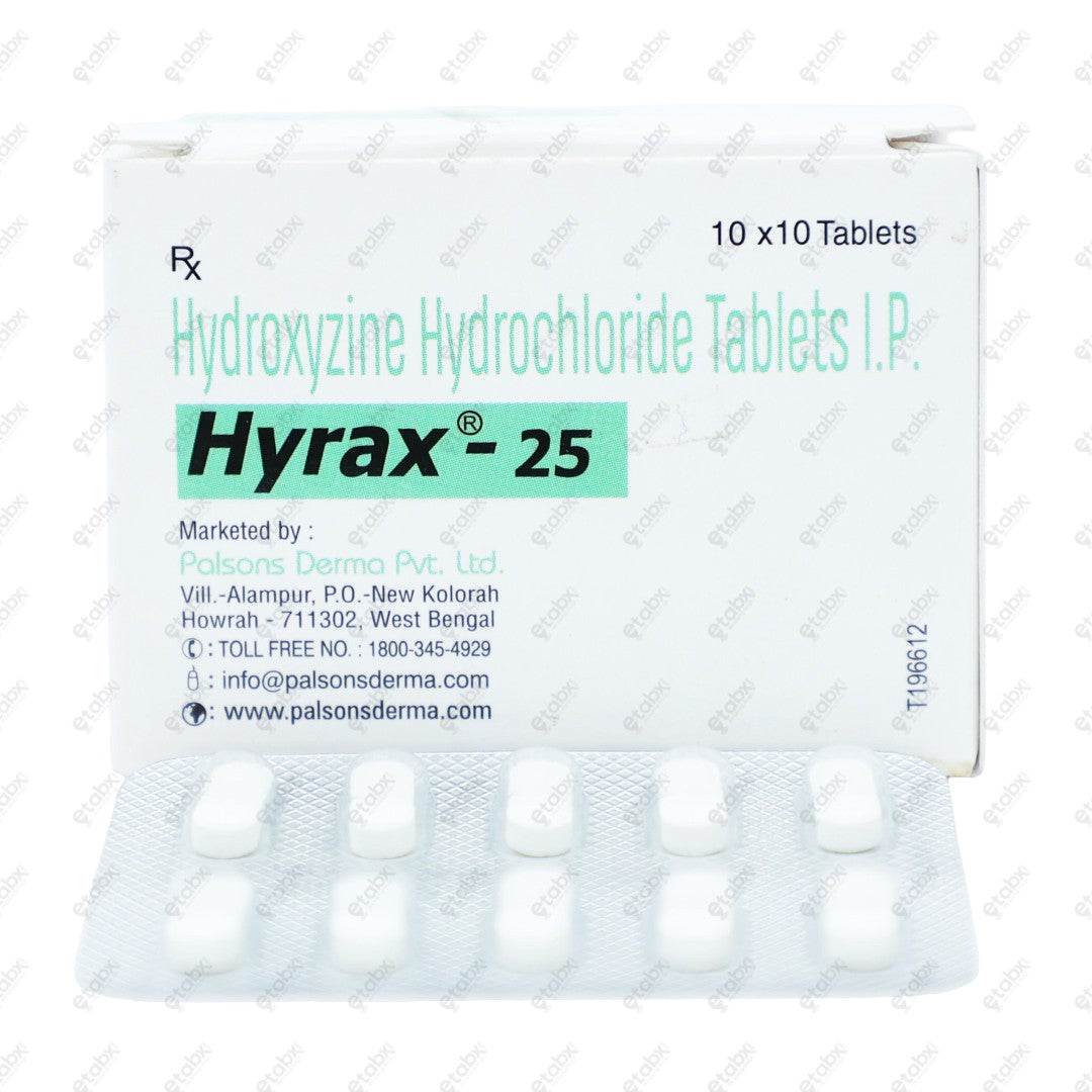 Hyrax 25 Tablets 10's