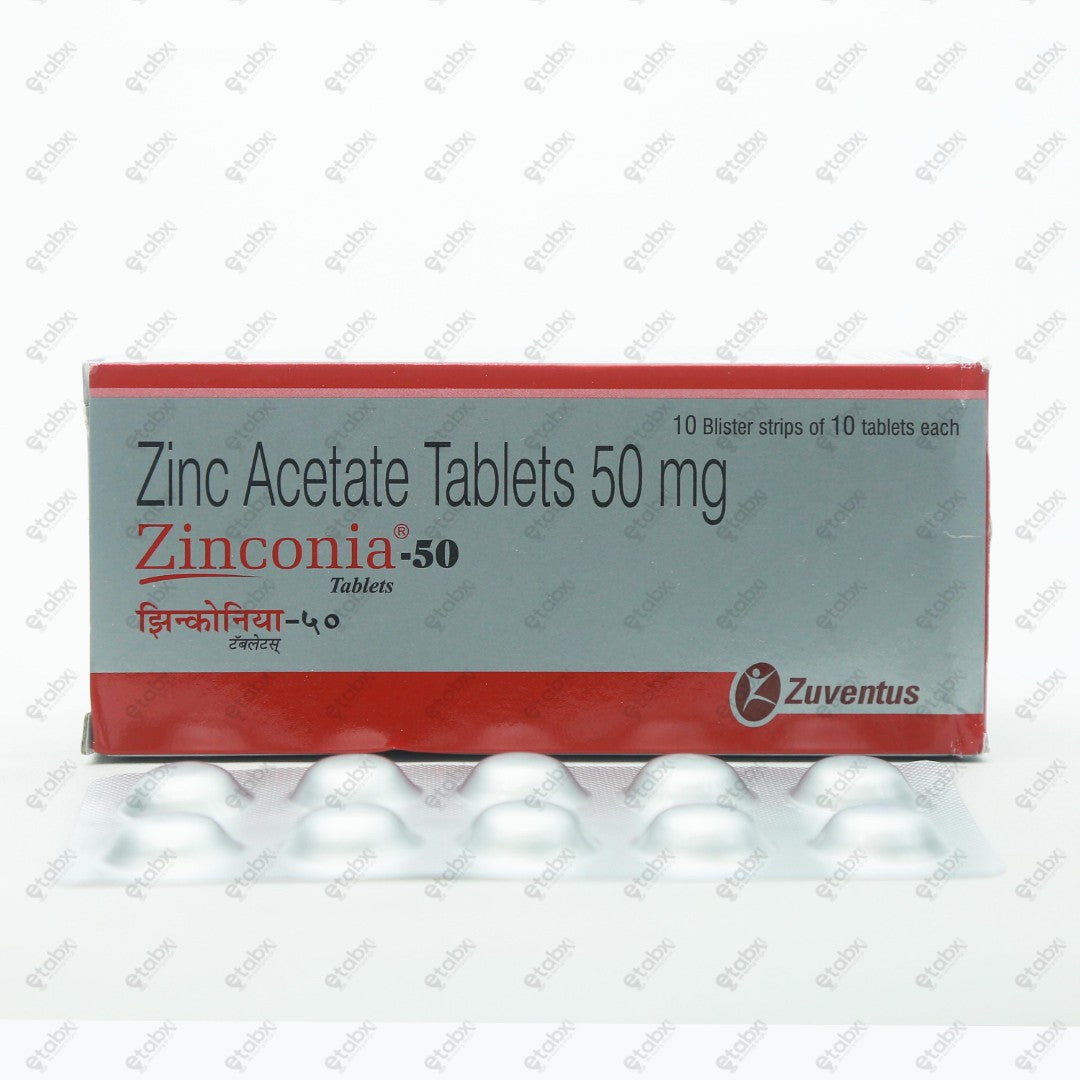 Zinconia 50mg Tablet 10's