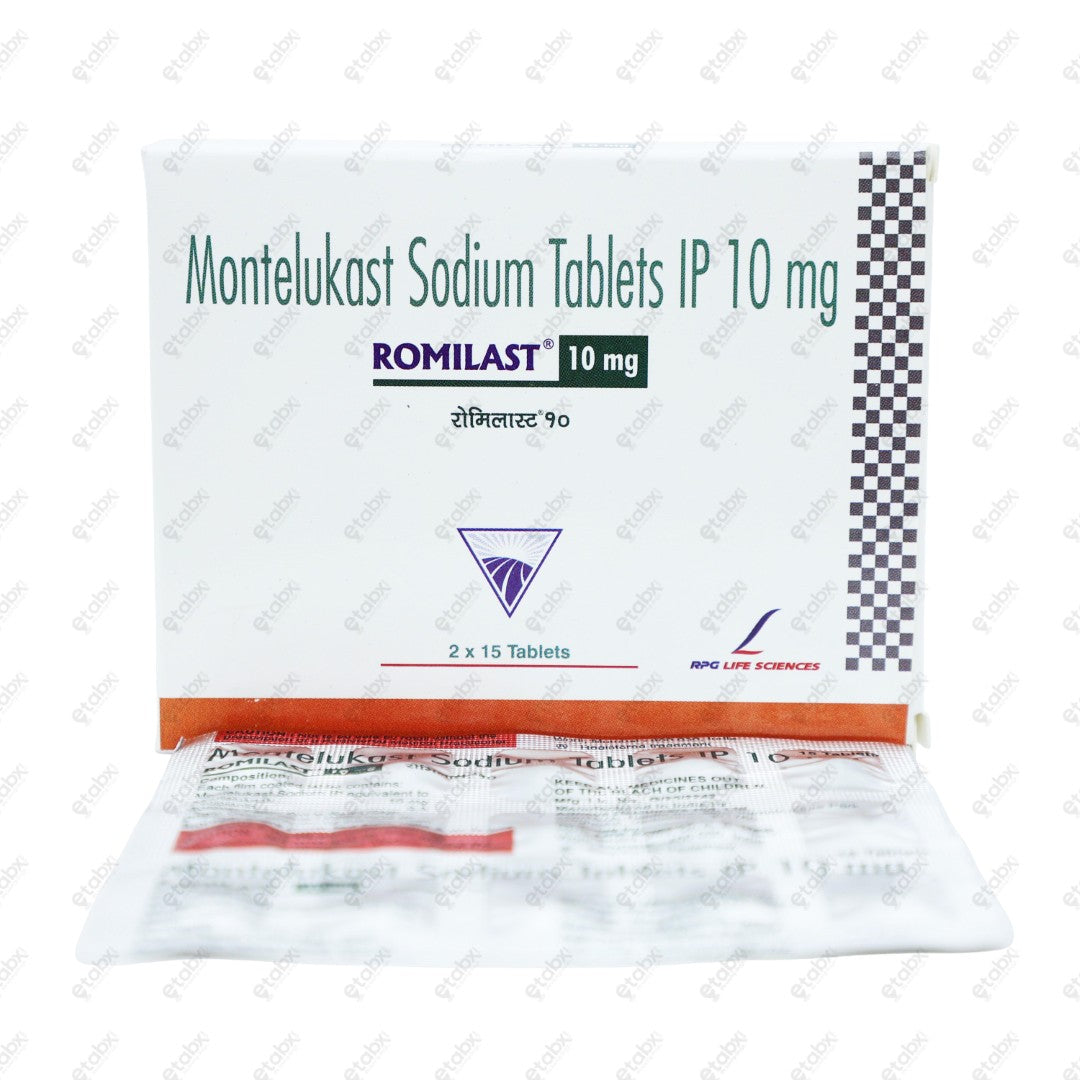 Romilast 10mg Tablet 15's