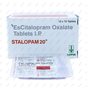 STALOPAM 20mg Tablet 10's
