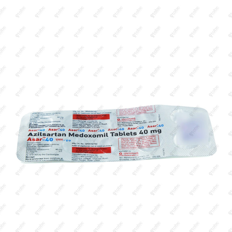 ASAR 40 Tablet 10's