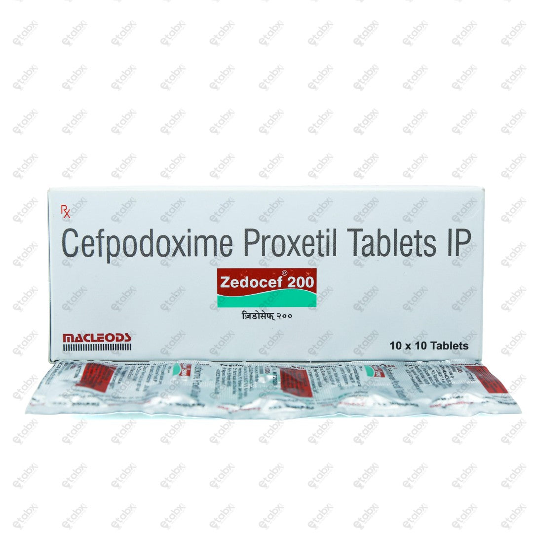 Zedocef 200MG Tablet 10's