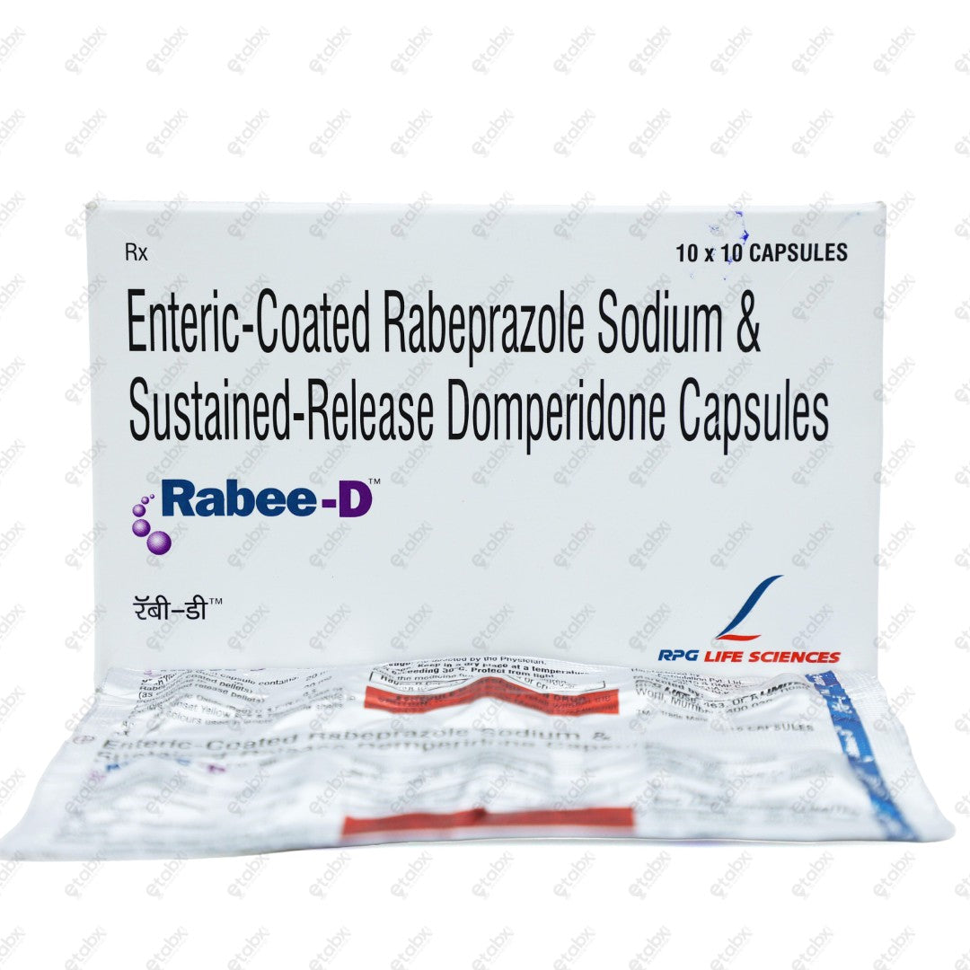 Rabee D Capsule 10's
