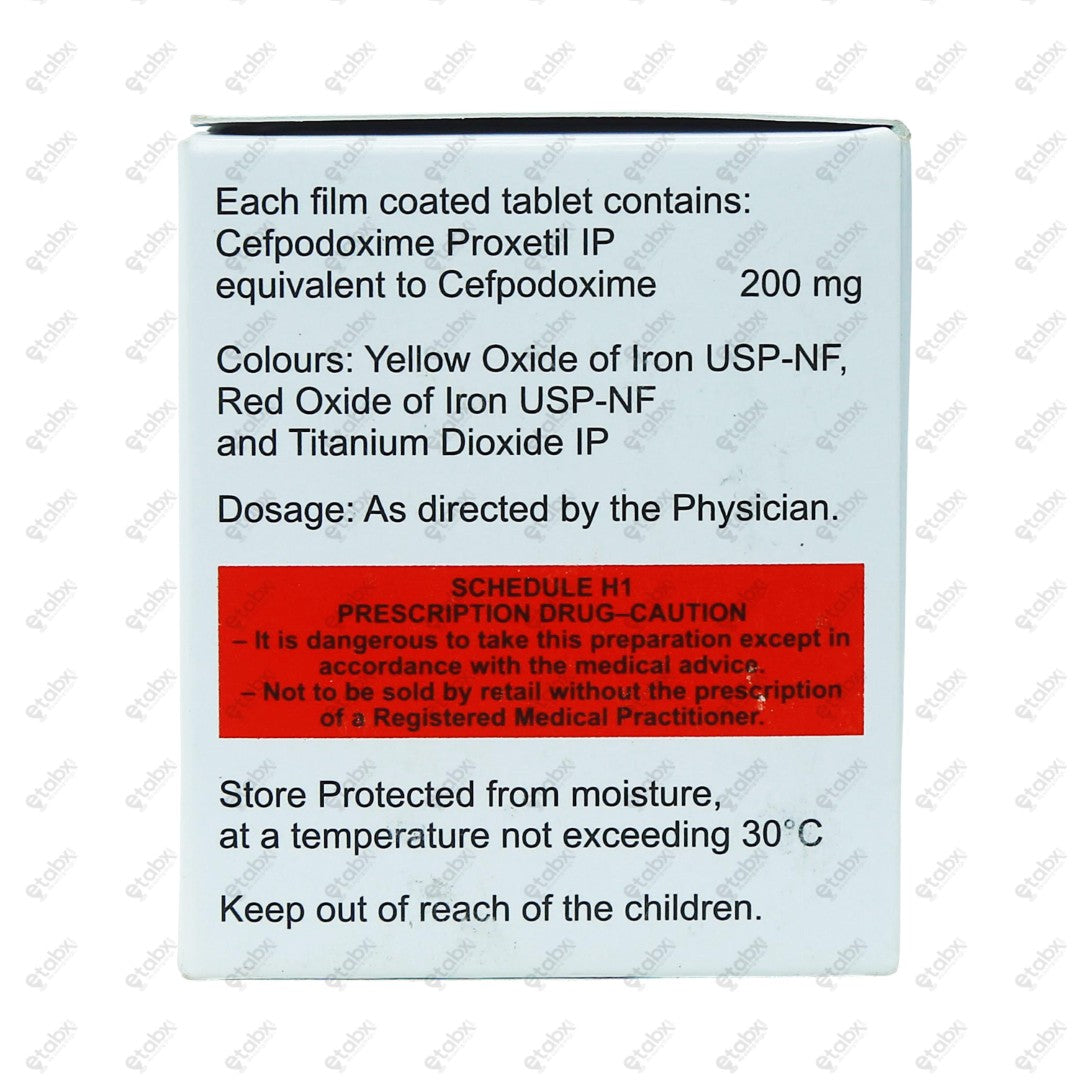 Zedocef 200MG Tablet 10's