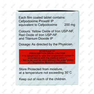 Zedocef 200MG Tablet 10's