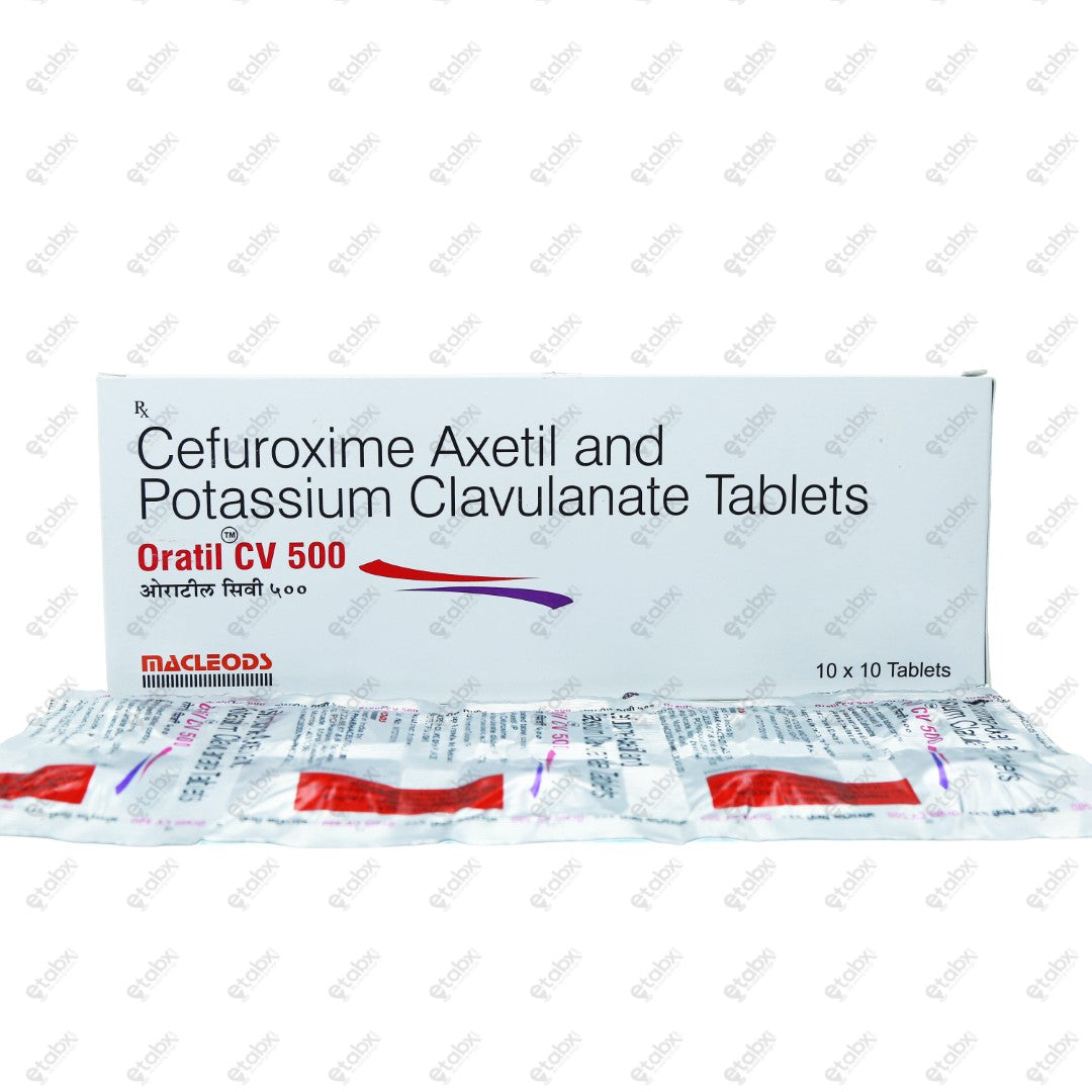 Oratil CV Tablets 500mg