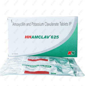 Hhamclav 625 Tablets 10's