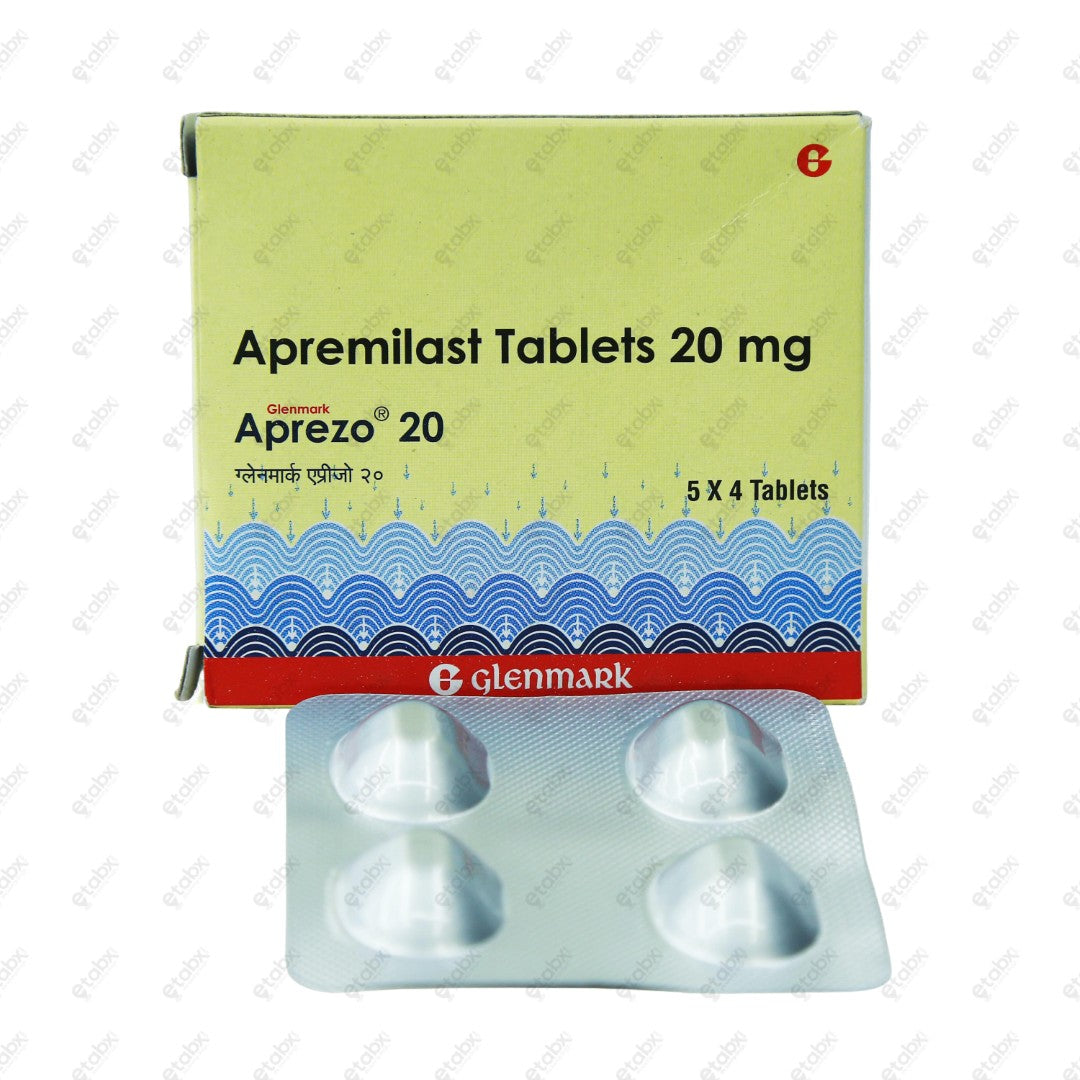 Aprezo 20 Tablet 4's