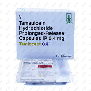 TAMLOCEPT 0.4mg Capsules 15's
